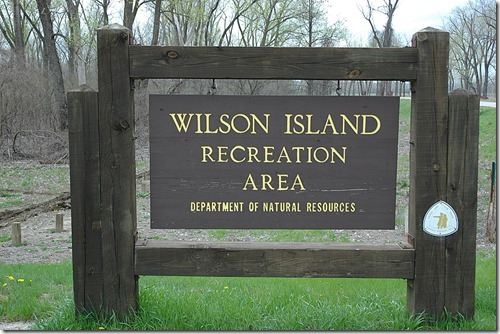 Wilson Island Sign