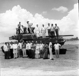 Main Battle Tank [MBT] Vijayanta [Vickers derivative] at Avadi factory