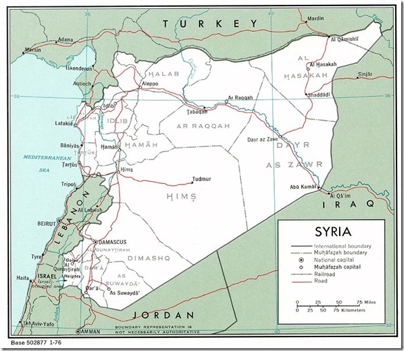 Syria_Political_Governorates_Map_1976