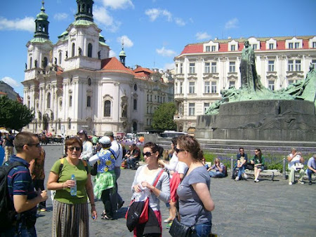 Imagini Cehia: Piata Centrala Praga