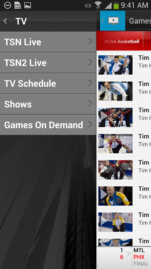 TSN GO Android Apps on Google Play