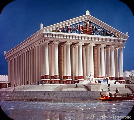 View-Master The Seven Wonders of the World (B901), Scene 5: Temple of Diana