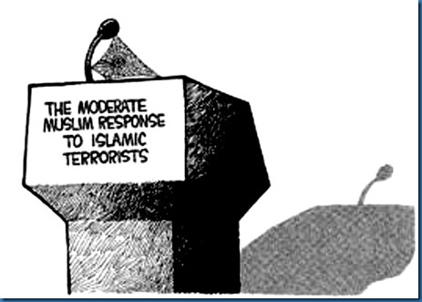 Moderate Muslim Voice Non-Existent
