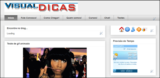 Como instalar um Widget no seu Blog -(Blogger) - Visual Dicas