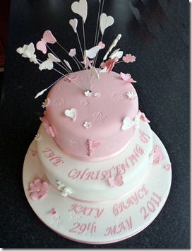 Christening-Cake-2-tier-Fairys-and-hearts