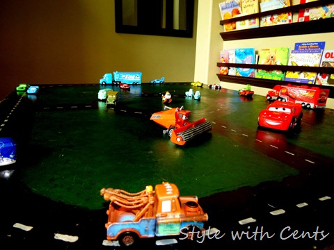 disney cars hot wheels race track 2