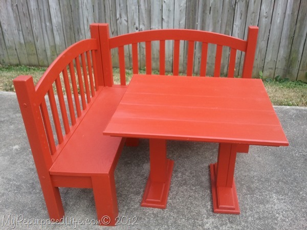 Kid's Corner Bench & Table