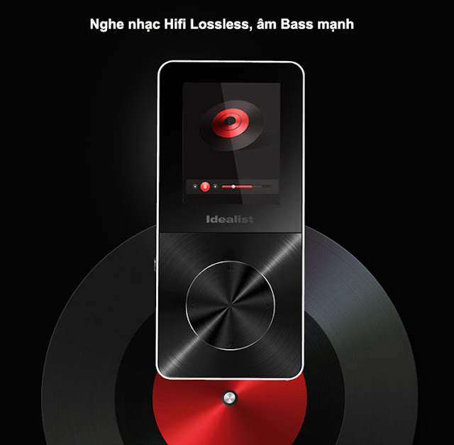 Máy nghe nhạc MP3, MP4 Hifi Lossless Idealist S1813 Idealist S1813