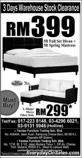 Malaysia Everyday On S Yamtax Furniture Warehouse Malaysia Everyday On S Yamtax Furniture Warehouse
