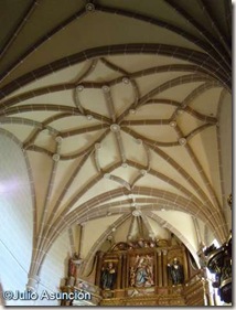 Dicastillo - Iglesia parroquial - Bóveda estrellada gótica