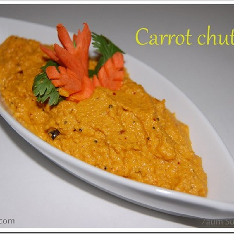 Carrot chutney