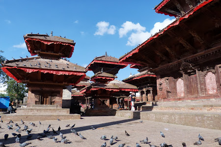 Obiective turistice Nepal: Piata centrala Kathmandu