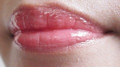 elf strawberry liquid lipstick swatch, bitsandtreats