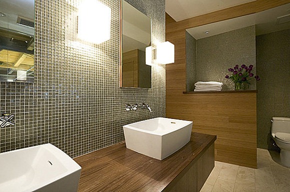 cuarto de baño moderno