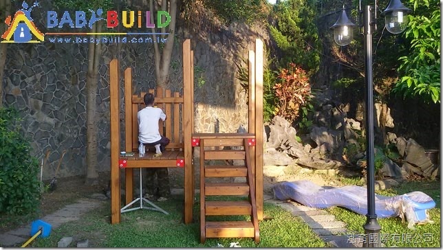 木製兒童遊具專業施工組裝