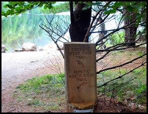 01 - Pemetic & Triad Mtn Hike - Sign Post