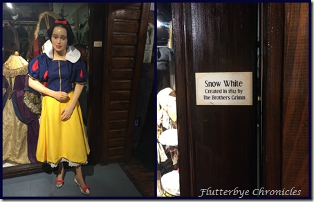 snow white at wax museum