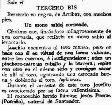 1916-09-24 (p. 25 La Correspondencia) Reseña 3º