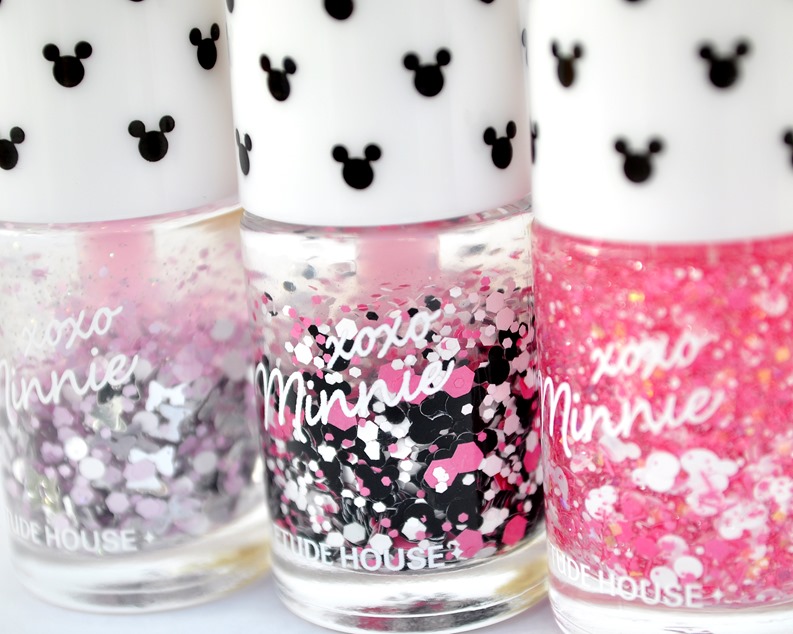 minnie mouse nail polish etude house review
