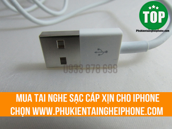 Cáp lightning iphone  fake và zin giá cực ngon. [Phukientaingheiphone.com] - 11