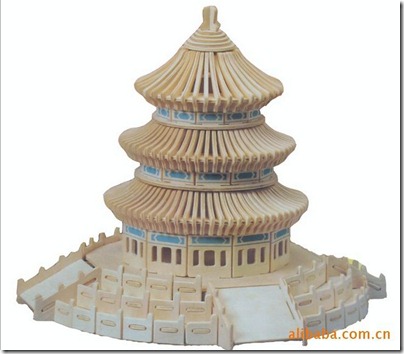 3D Puzzle Temple of Heaven 天壇 03
