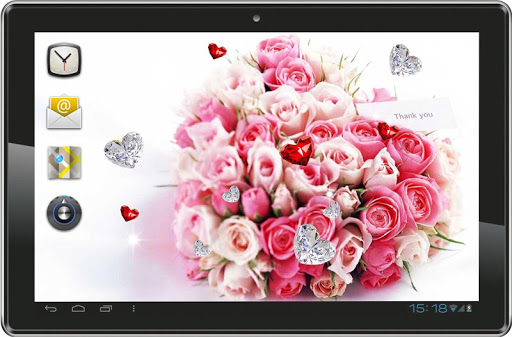 【免費個人化App】Gift Flowers HQ live wallpaper-APP點子