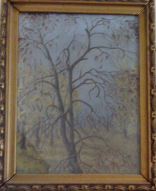 Copac pictat de doctorita Aurelia Chirila