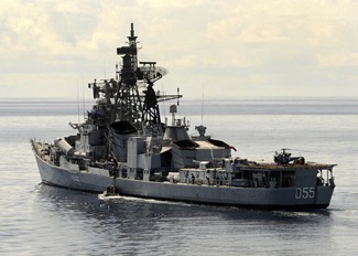 ВМС Индии обои - раджпутов-класса эсминец INS Ranvijay [D55] [Кашин-II класса эсминец]