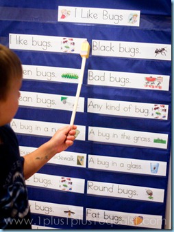 Pocket Chart Ideas For Preschool