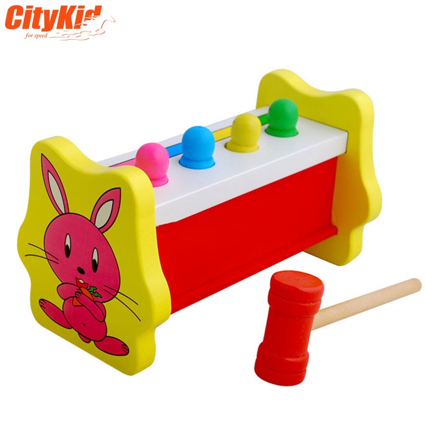 Đồ chơi bằng gỗ cho bé Bộ gõ gỗ cho bé Percussion 02