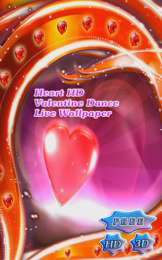 3D Heart Valentine Dance Free