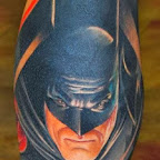 batman - Leg Tattoos Designs
