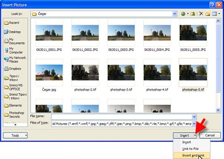 ubaci_povezi_tiff_sliku_ms_word ubaci_povezi_tiff_sliku_ms_word