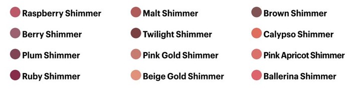 BB High Shimmer Lip Color_Range2