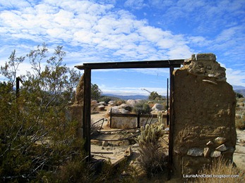 Doorway to Marshall South homestead