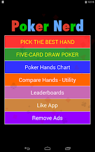Poker Nerd Free Card Games