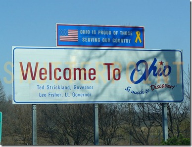 Ohio sign
