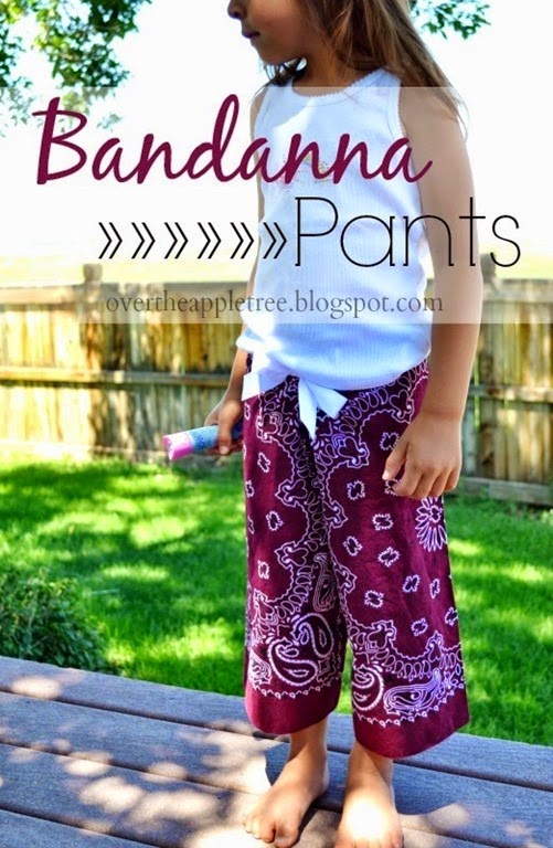 bandana shorts