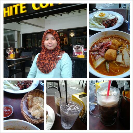 Late lunch @ Old Town White Coffee,Alamanda