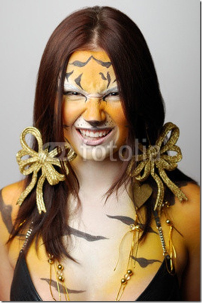 maquillaje de tigre (8)