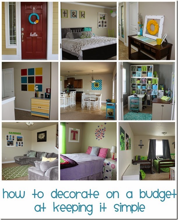 How to decorate on a budget