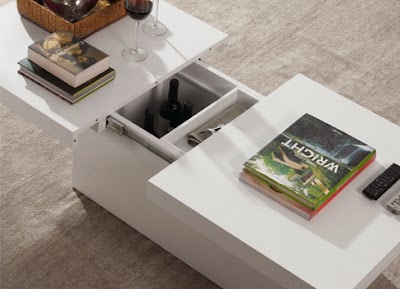 Una mesa ideal para organizar dvertidos aperitivos en tu comedor