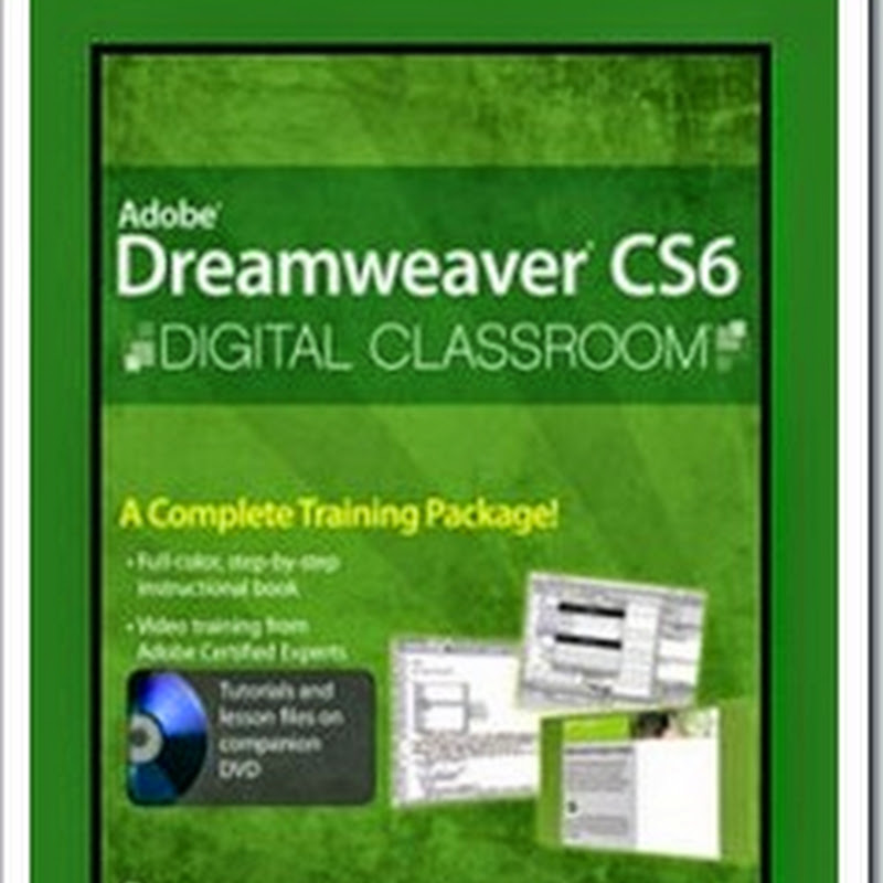 Adobe Dreamweaver CS6 Complete tutorial By Digital Classroom E-Book Download