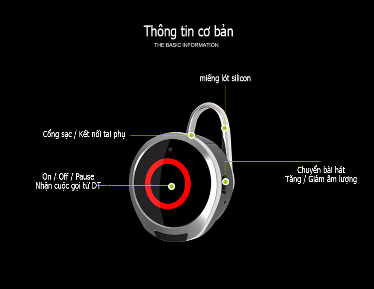 Tai nghe mini Tai nghe connaught ML400