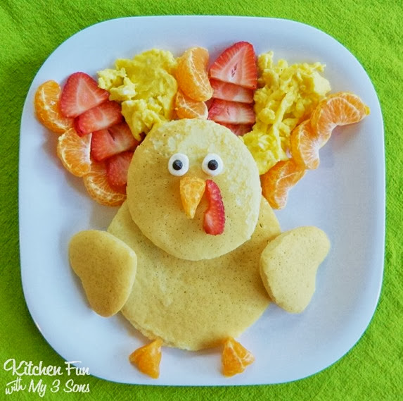 Thanksgiving Turkey Pancakes  _PM