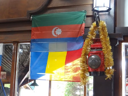 Steagul Romaniei in Tara de Foc