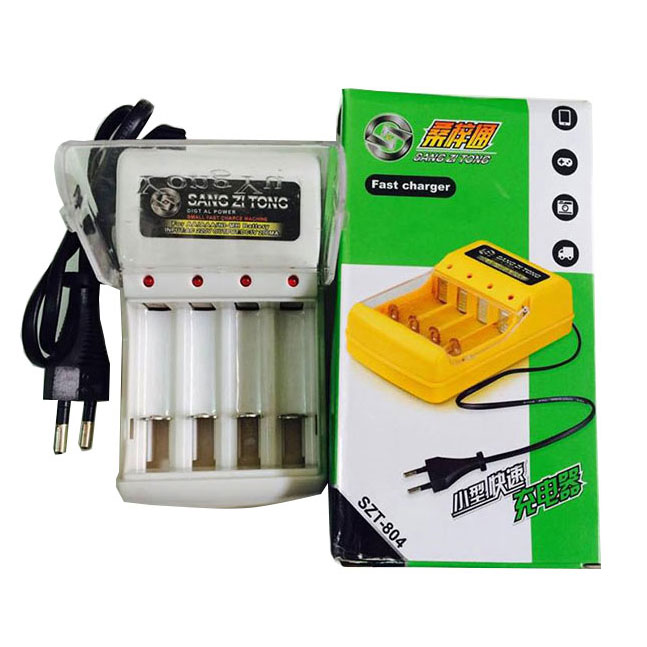 sạc pin 4 viên AA và AAA