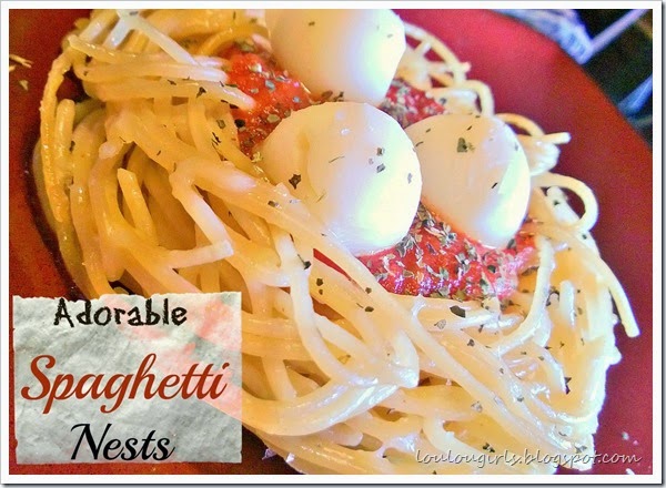 Adorable Spaghetti Nests