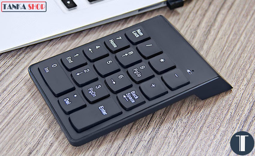 Bàn phím số không dây cho laptop Mini Number Keyboard Bàn phím số rời cho laptop