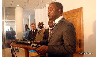 Adolphe Muzito, Premier Ministre de la RDC, décembre 2010, Kinshasa